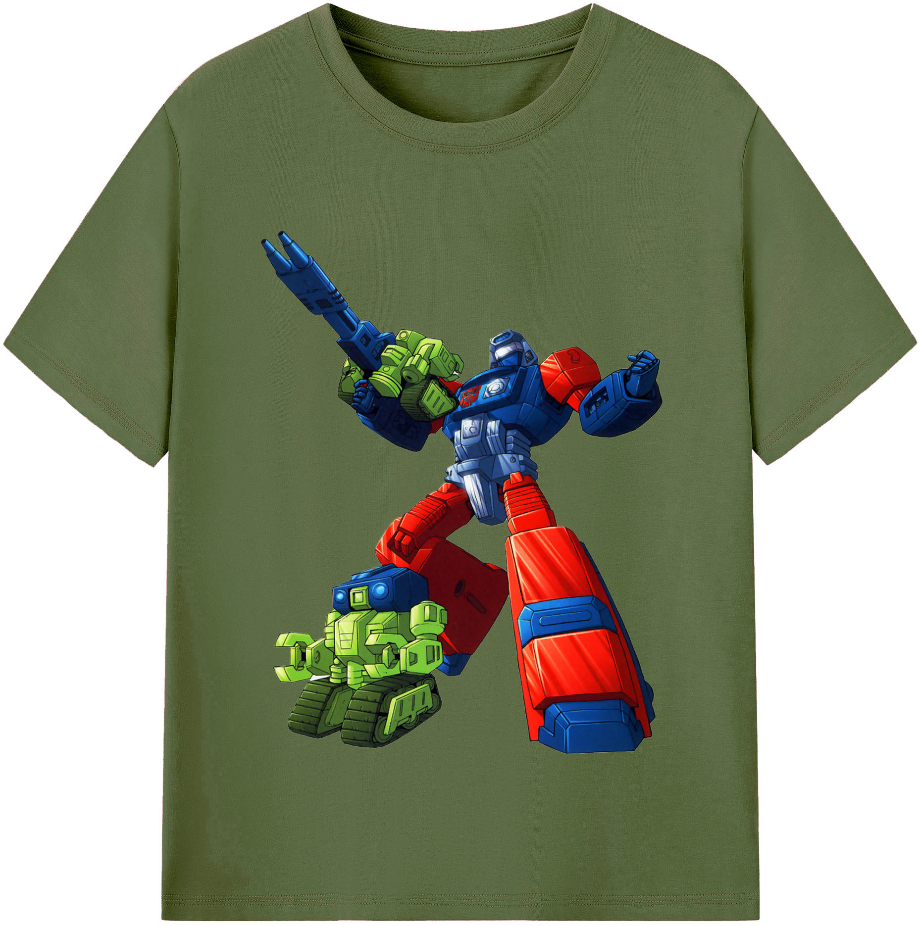 （画像用）  綿100％半袖Tシャツ（フロントプリント）